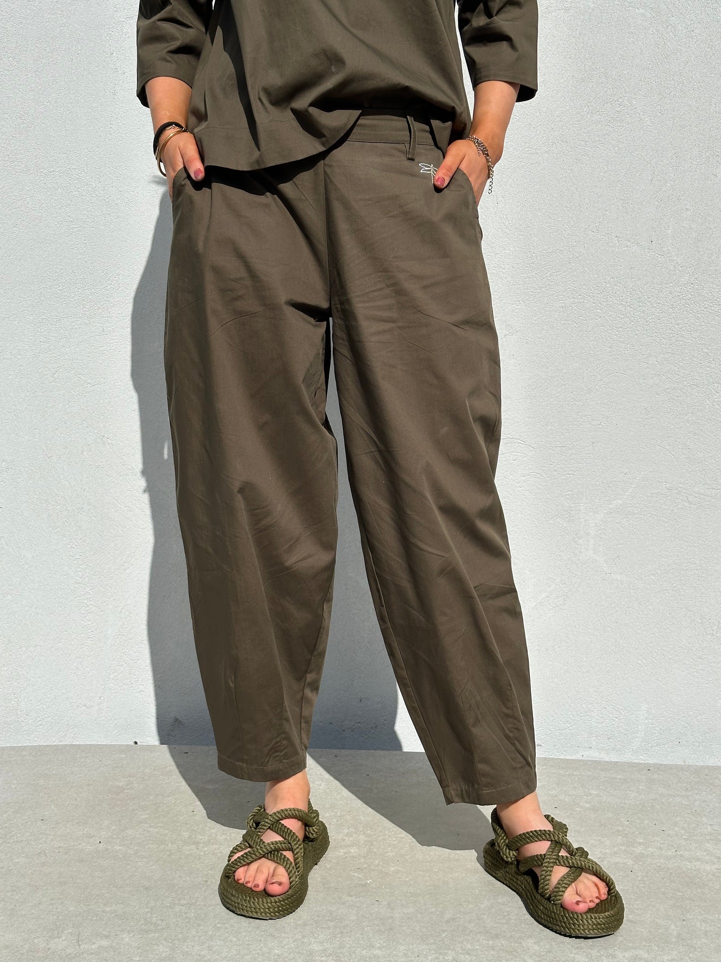 Gaspar Express - Colorado Poplin - Olive green