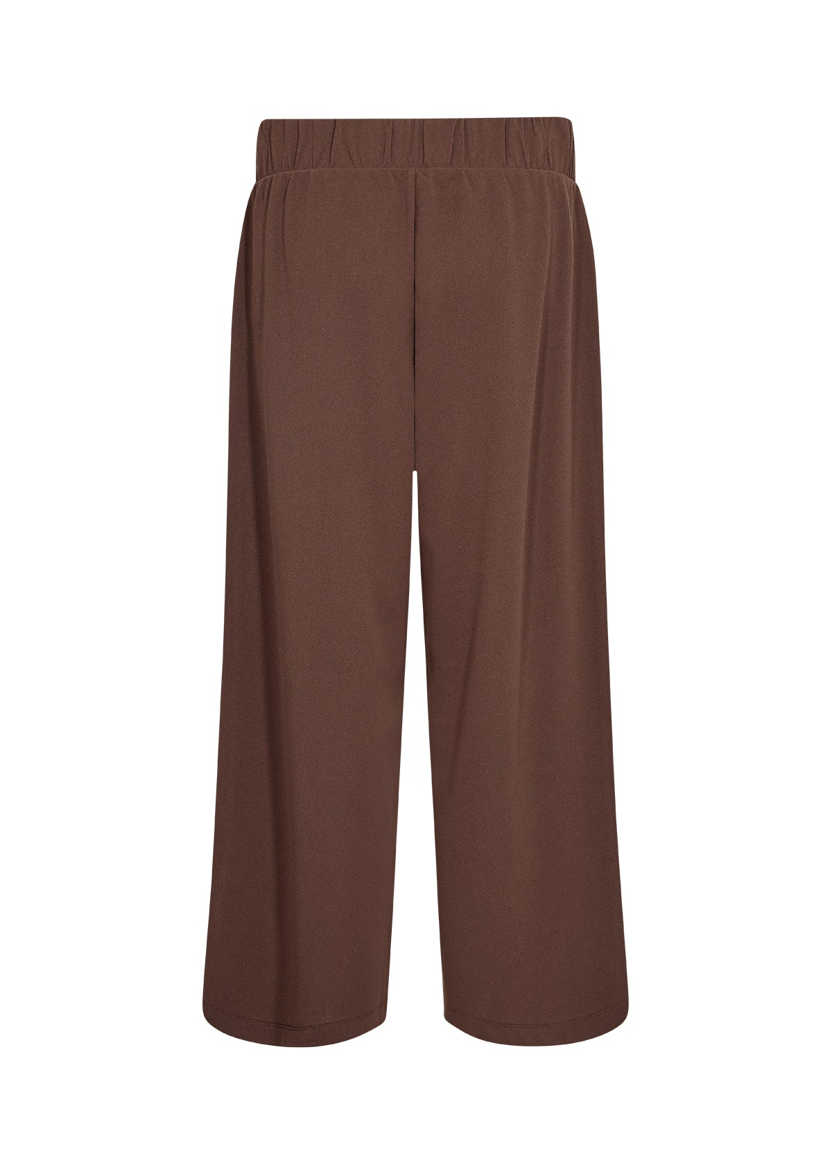 bagpå brune bukser med 7/8 længde og lommer. Soyaconcept SC-SIHAM 36 Bukser HOT FUDGE