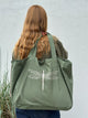 Gaspar Express - Fiji Tote Bag - Dusty Green