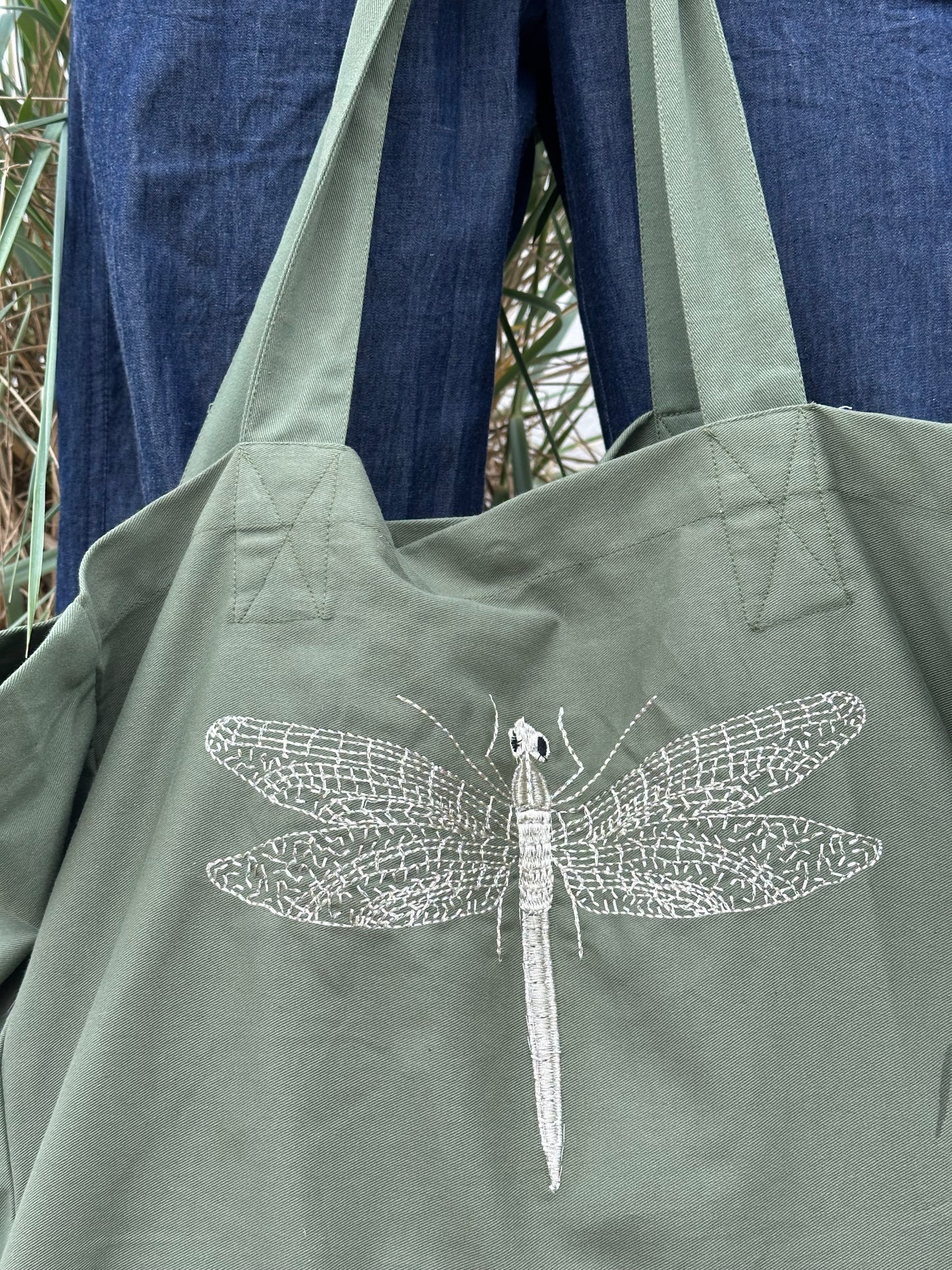 Gaspar Express - Fiji Tote Bag - Dusty Green