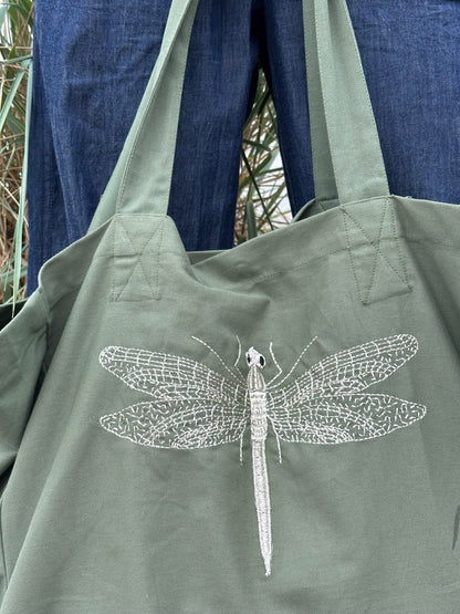 Gaspar Express - Fiji Tote Bag - Dusty Green