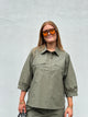 Gaspar Express - Oslo Poplin Shirt - Dusty Green