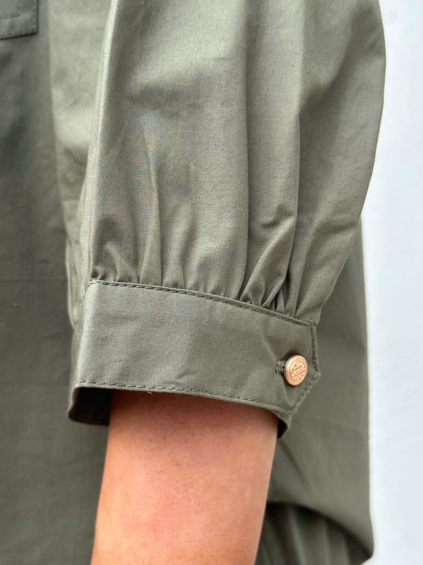 Gaspar Express - Oslo Poplin Shirt - Dusty Green