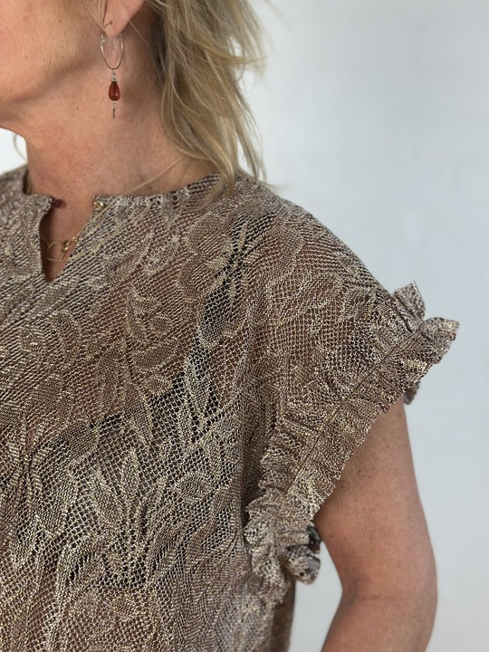 Zanzibar Top - Brown