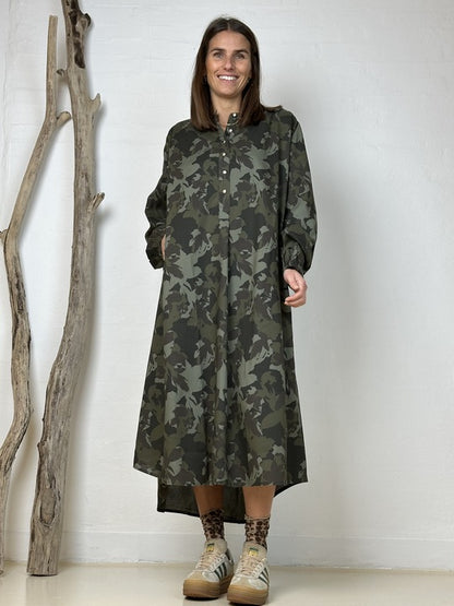 Luna Camo Dress