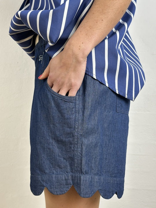 Gaspar Express - Honolulu Denim Shorts - Dark Blue