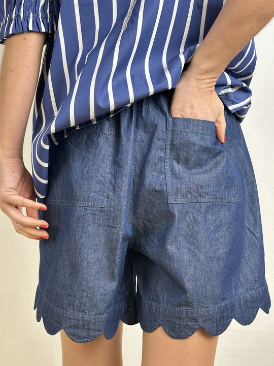 Gaspar Express - Honolulu Denim Shorts - Dark Blue