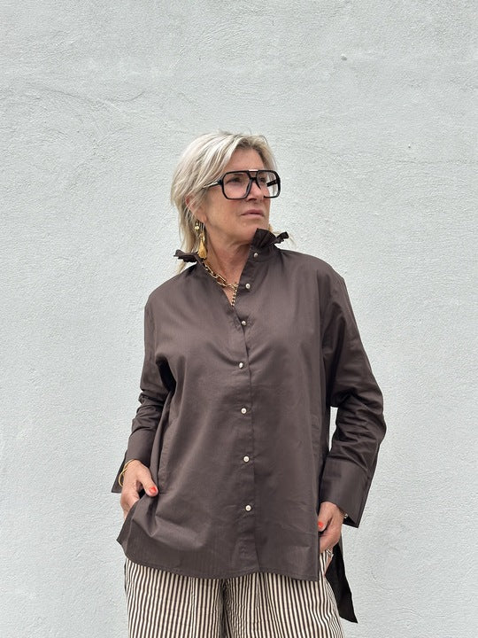 Gaspar Express - Siena Shirt - chocolate
