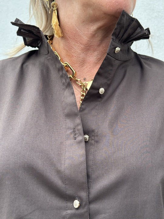 Gaspar Express - Siena Shirt - chocolate