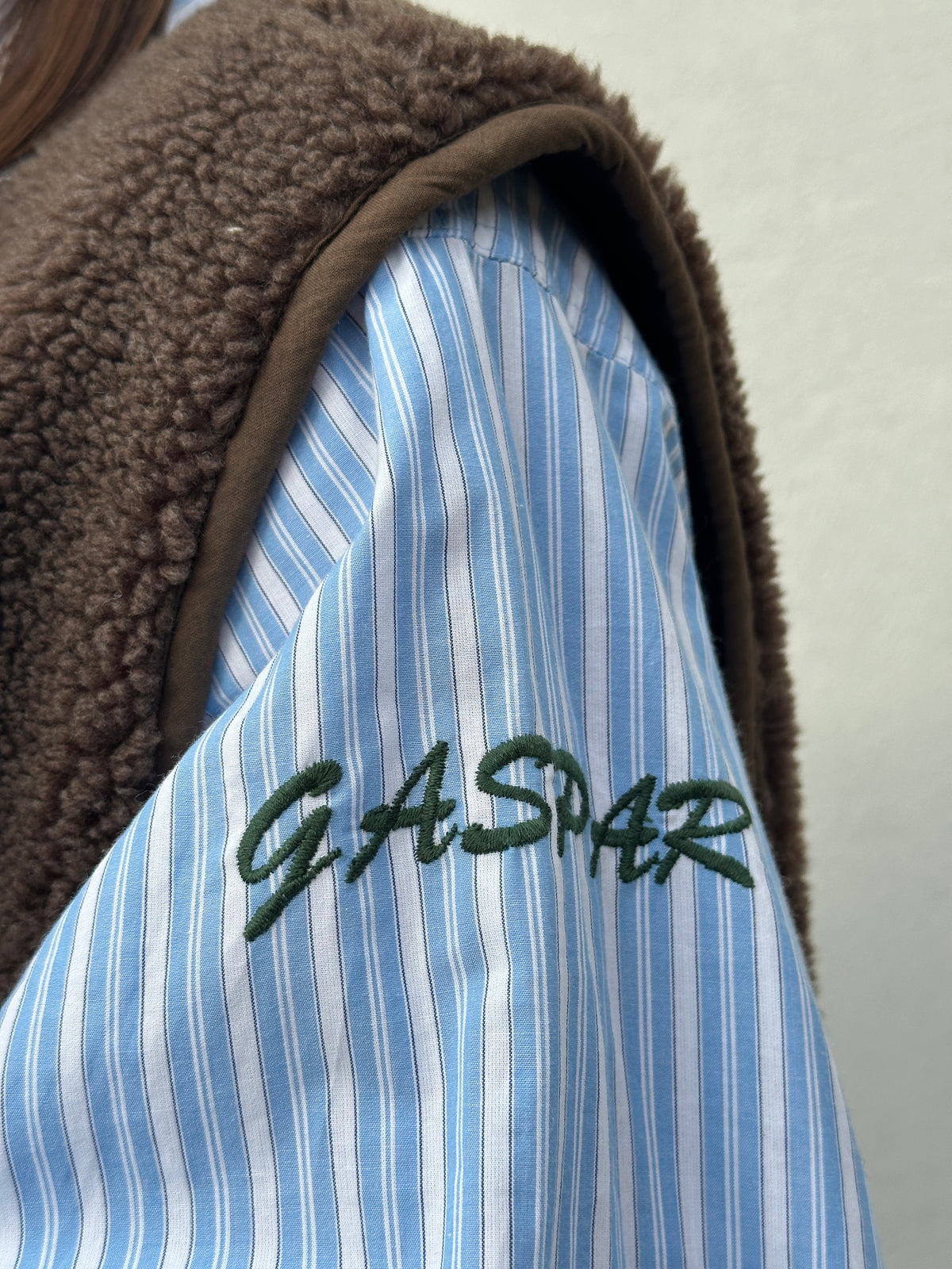 Gaspar Express - Aarhus Stripe Shirt - Light Blue