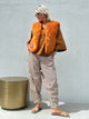 Gaspar Express - Duffy exclusive waistcoat - Orange