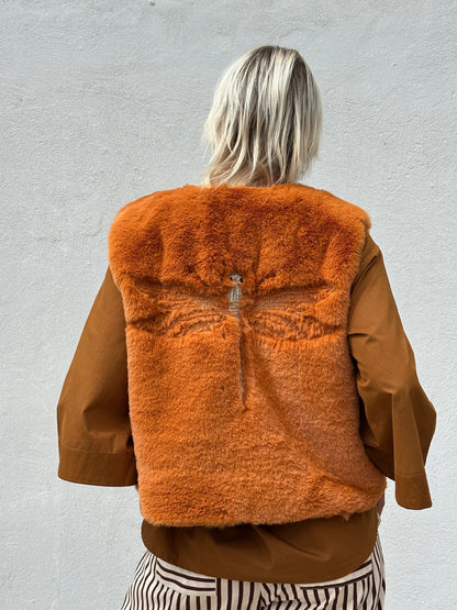 Gaspar Express - Duffy exclusive waistcoat - Orange