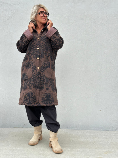 Gaspar Express - Bruxelles Winter Coat - chocolate