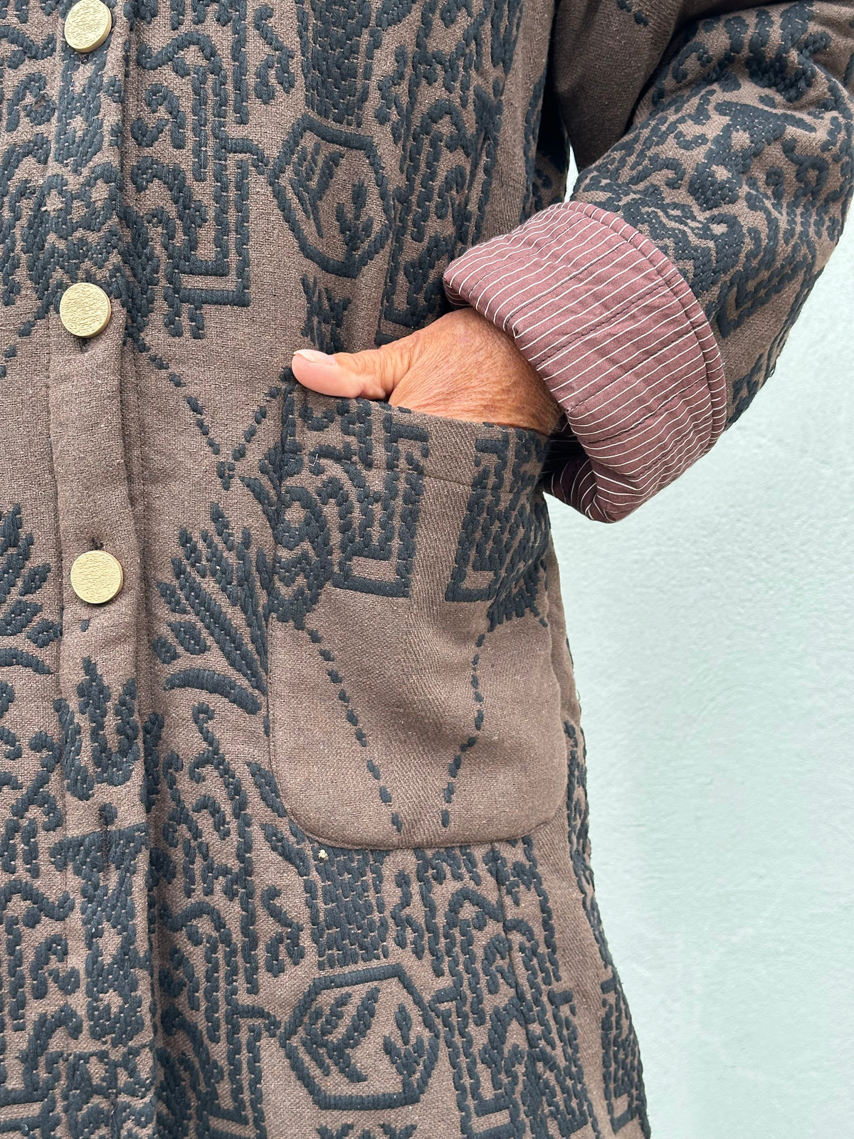 Gaspar Express - Bruxelles Winter Coat - chocolate