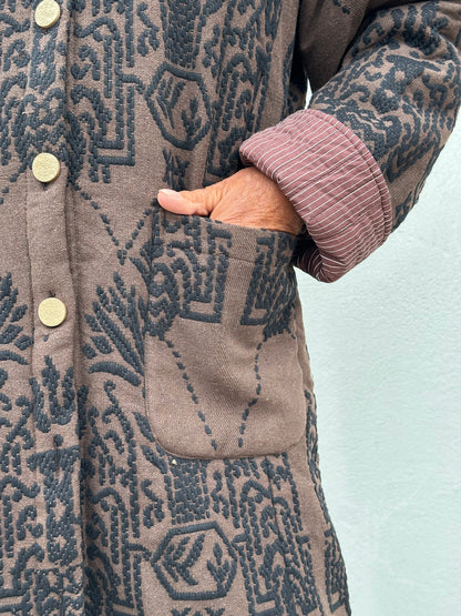 Gaspar Express - Bruxelles Winter Coat - chocolate
