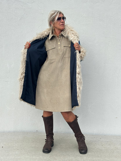 Gaspar Express - Boho Coat - Blue
