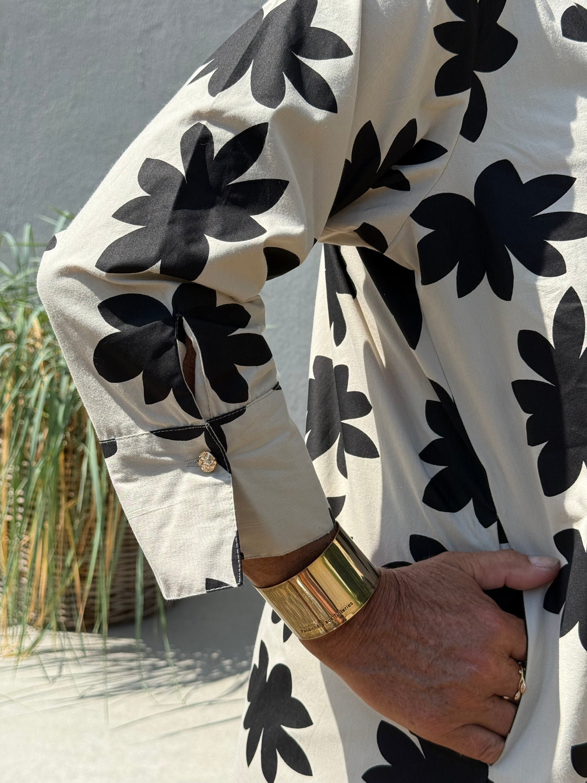 Gaspar Express - Loule Big flower - Black