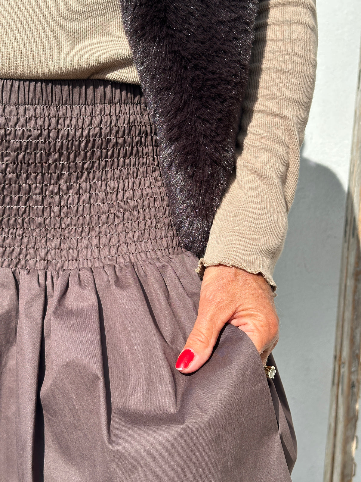 Gaspar Express - Vienna Skirt - Brown