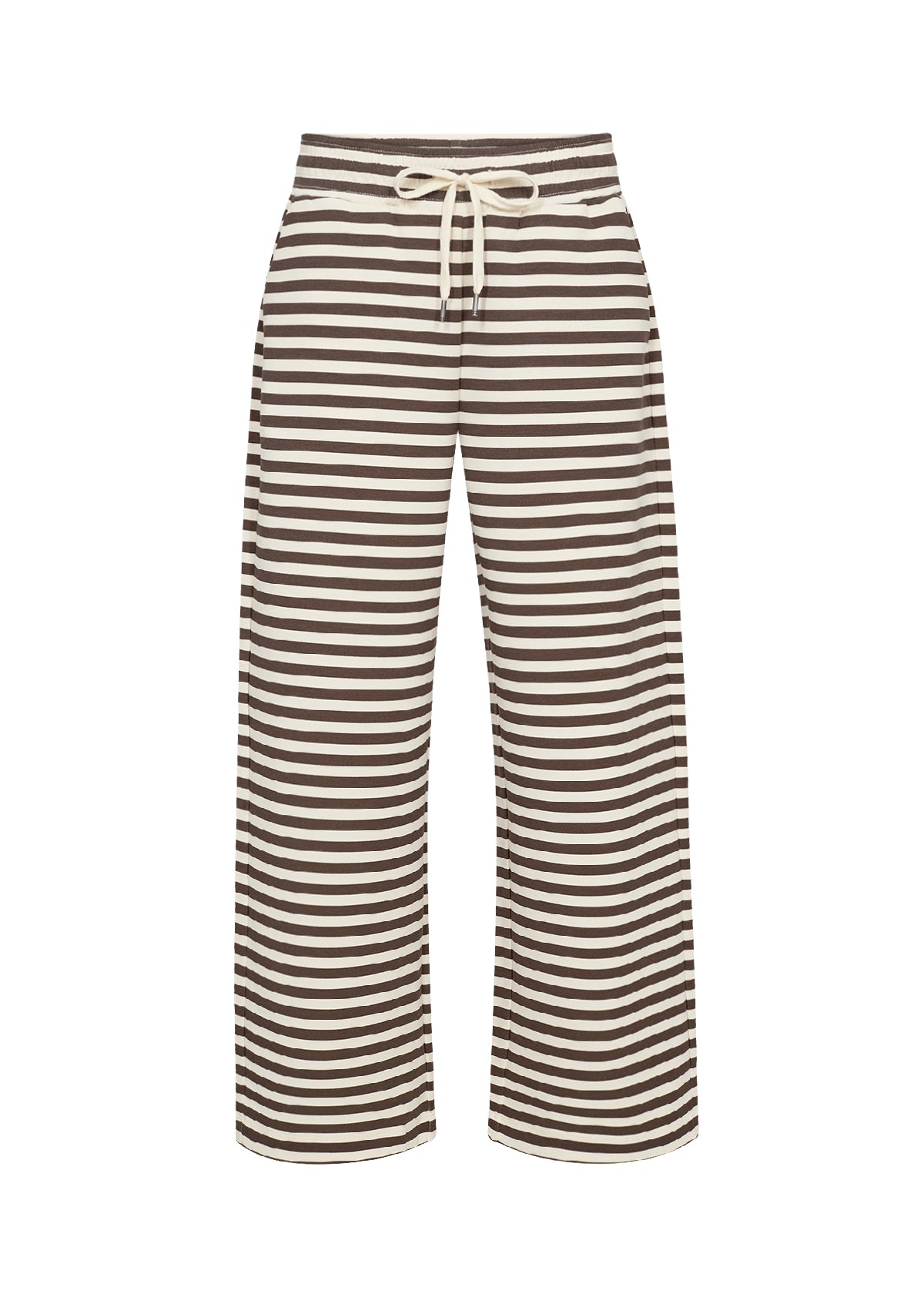 Soyaconcept SC-BARNI 43 stribet bukser | brun