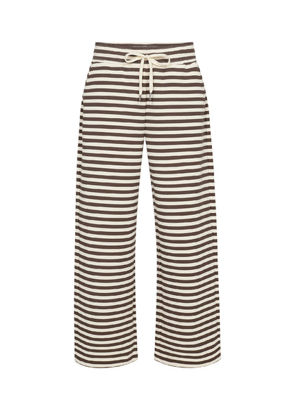 Soyaconcept SC-BARNI 43 stribet bukser | brun