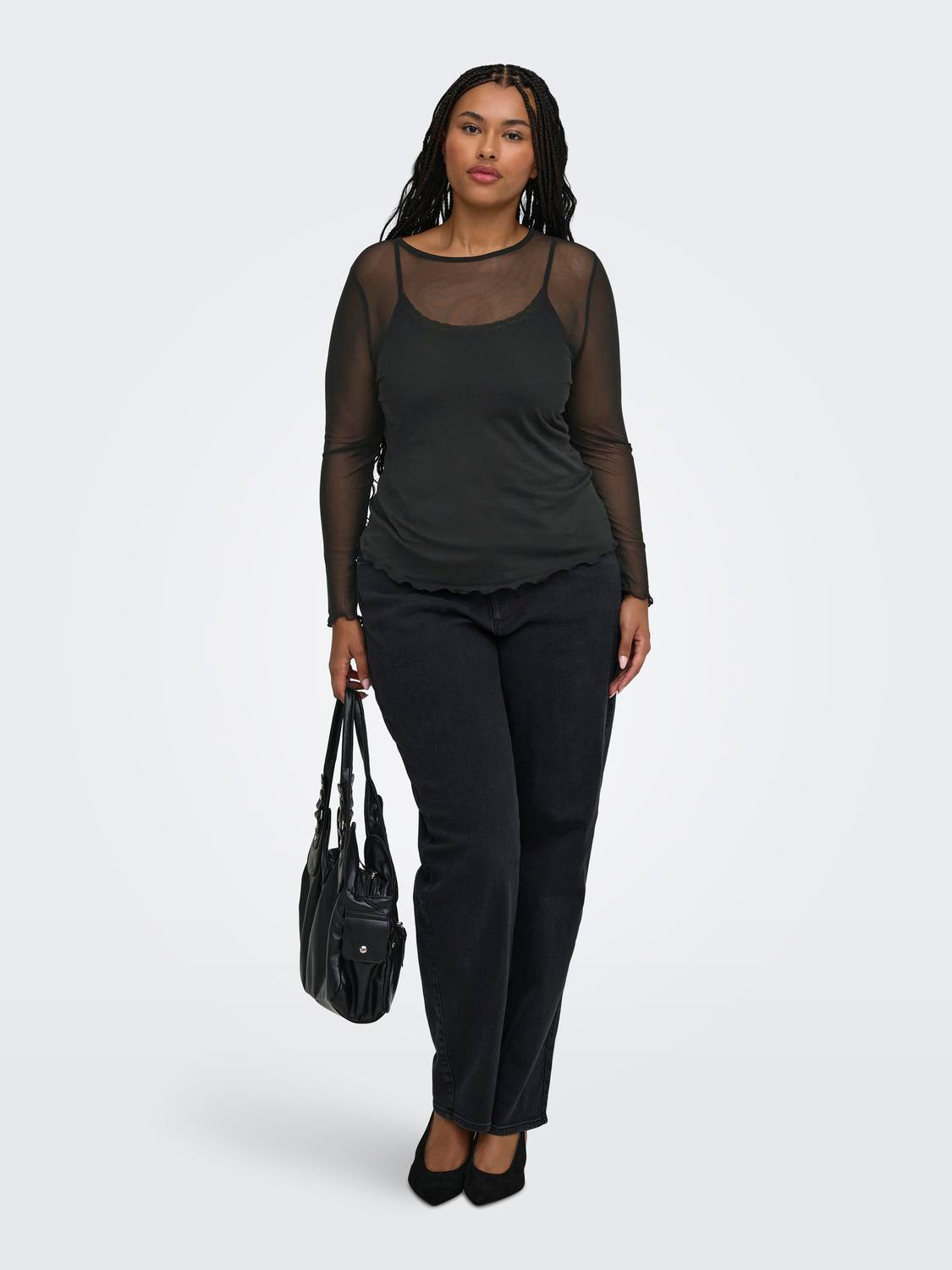 Only Carmakoma - Nox - T-shirt - Black