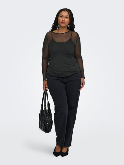 Only Carmakoma - Nox - T-shirt - Black