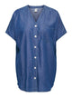Only Carmakoma - Carbea - Tunika - Medium blue denim