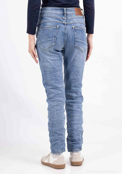 Karostar denim jeans LIGHT BLUE slim fit | KM2704