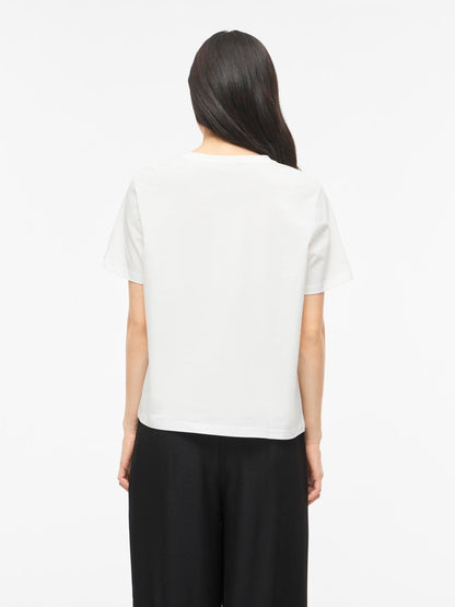 Vila - Vivora - T-shirt - Snow White