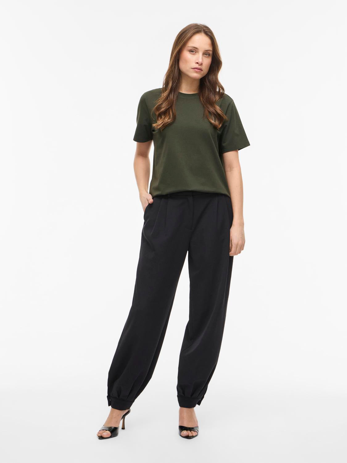 Vila - Vinora - T-shirt - Forest Night