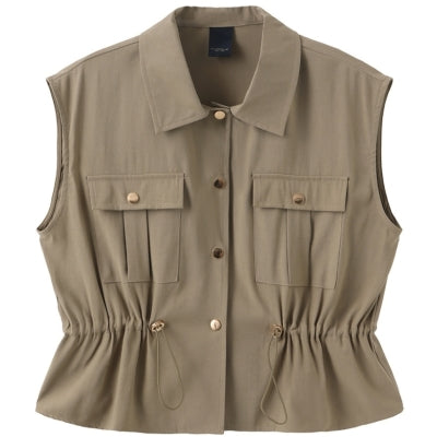 LUXZUZ // ONE TWO - Vinifred Vest - Taupe 7012