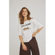 LUXZUZ // ONE TWO - Hiway T-shirt - 737 Cream