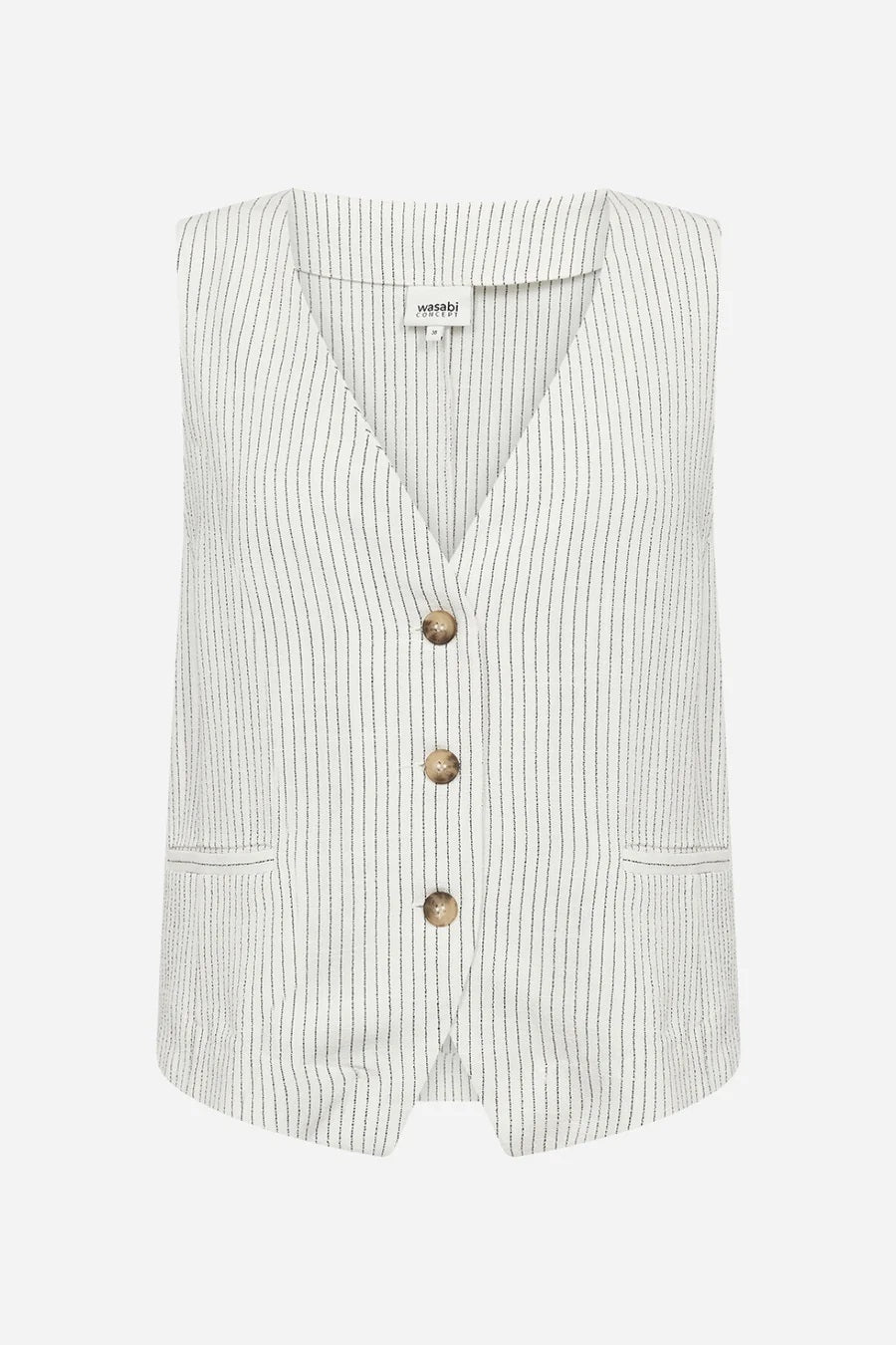WAISTCOAT-WA-SANILLA 1- 1100C OFFWHITE COMBI