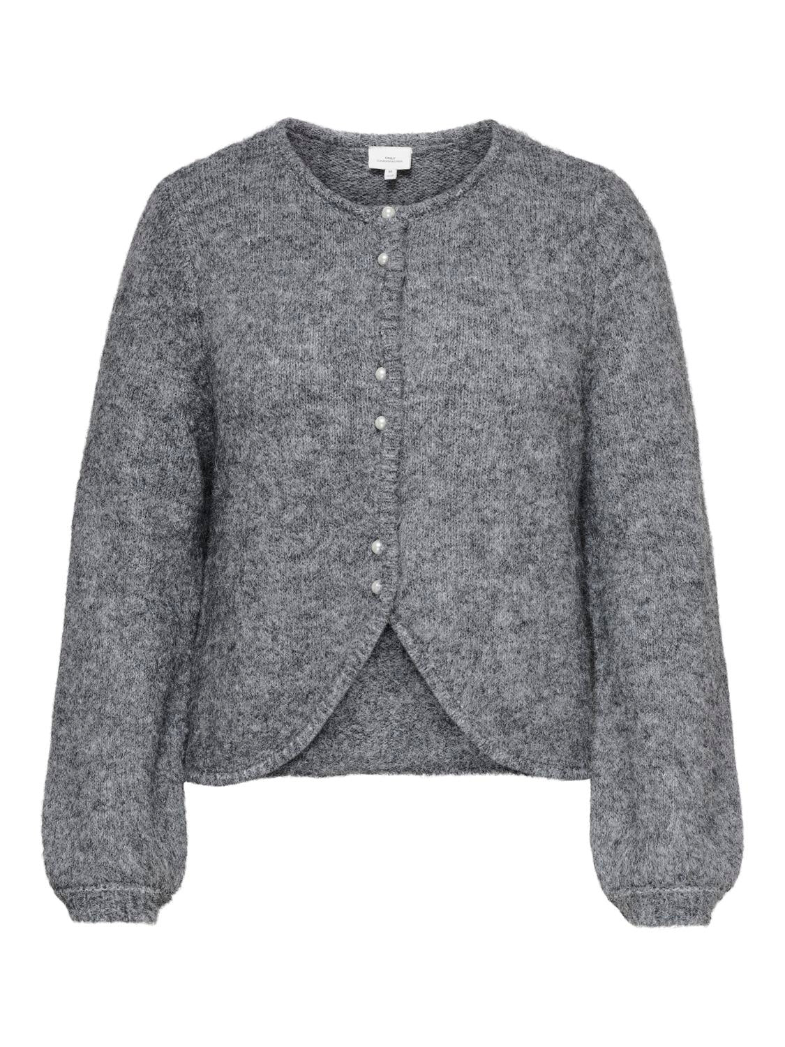 Only Carmakoma - Carzaggie - Cardigan - Dark Grey Melange