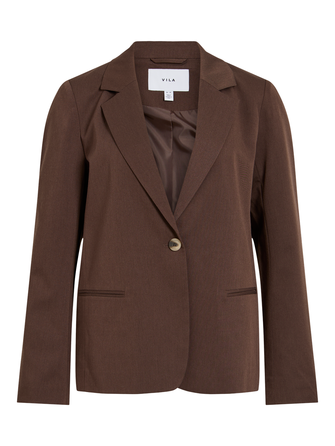 Vila - Vibella - Blazer - Coffee Bean