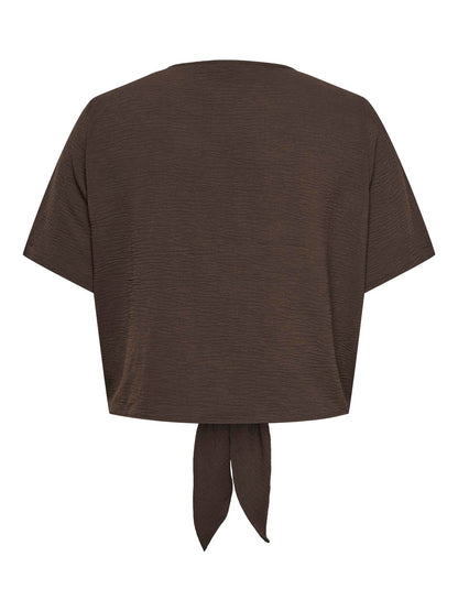 Only Carmakoma - Metta - Shirt - Chocolate Martini