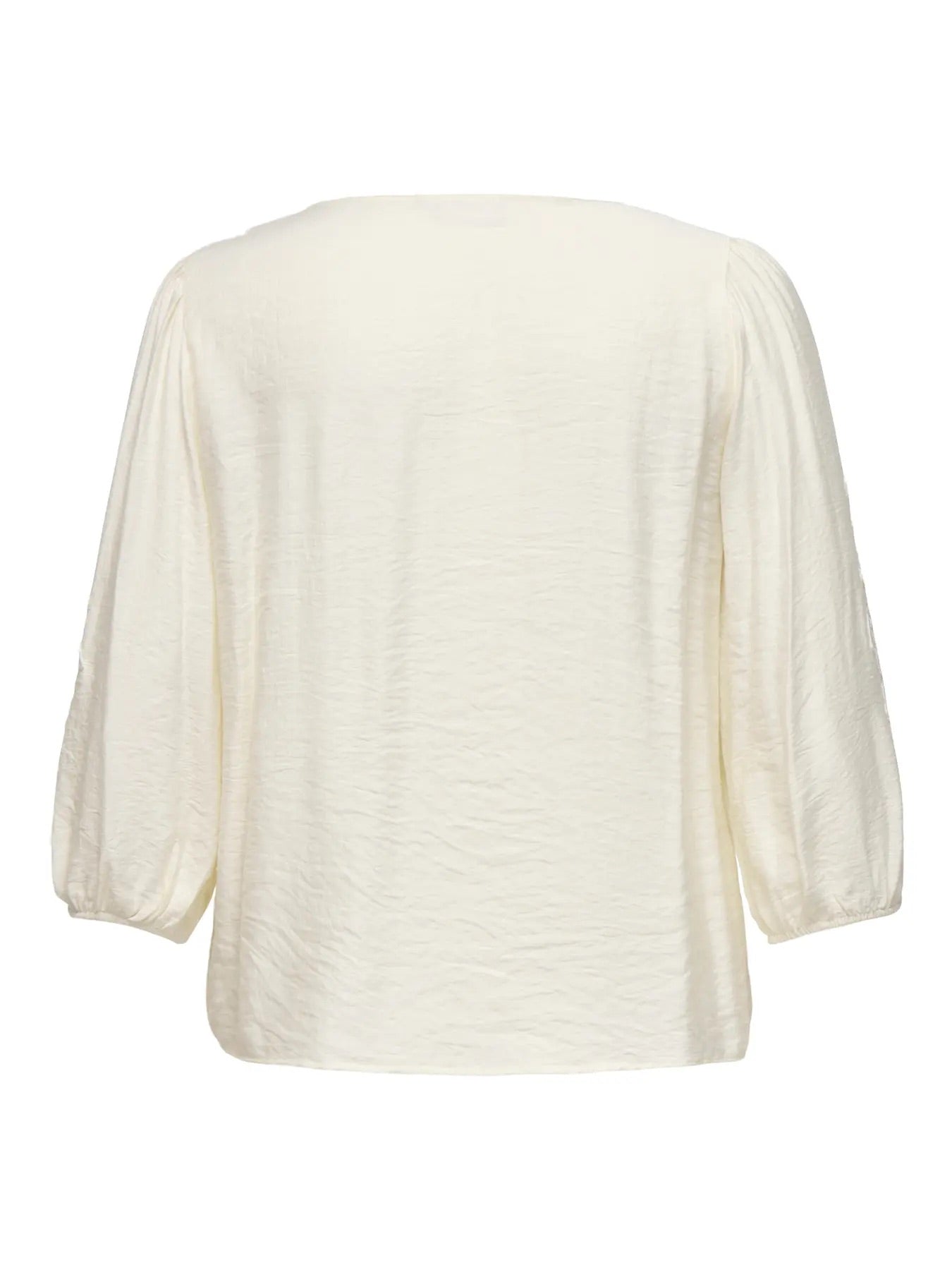 hvid bluse ONLY Carmakoma CARLANNE Top Sandshell