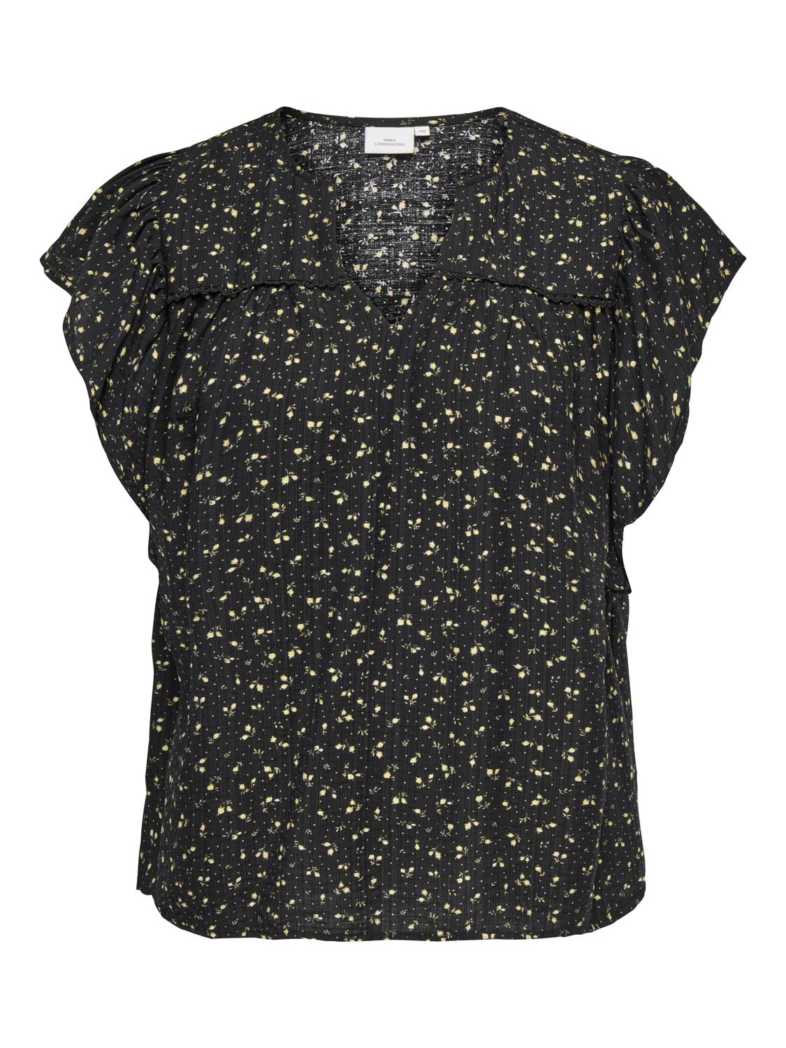 Only Carmakoma - Caralberthe - Top - Black