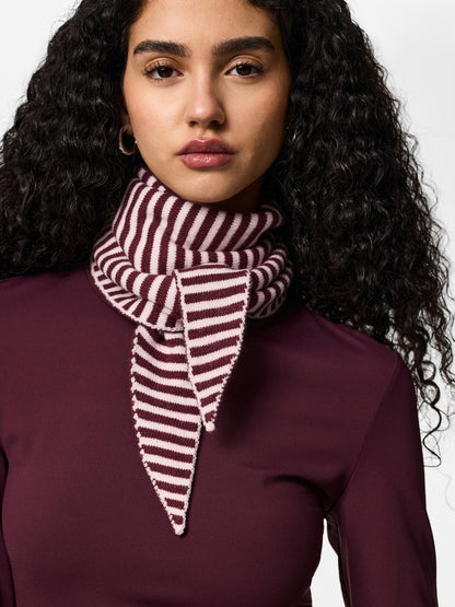 Pieces - Komma - Scarf - Tawny Port