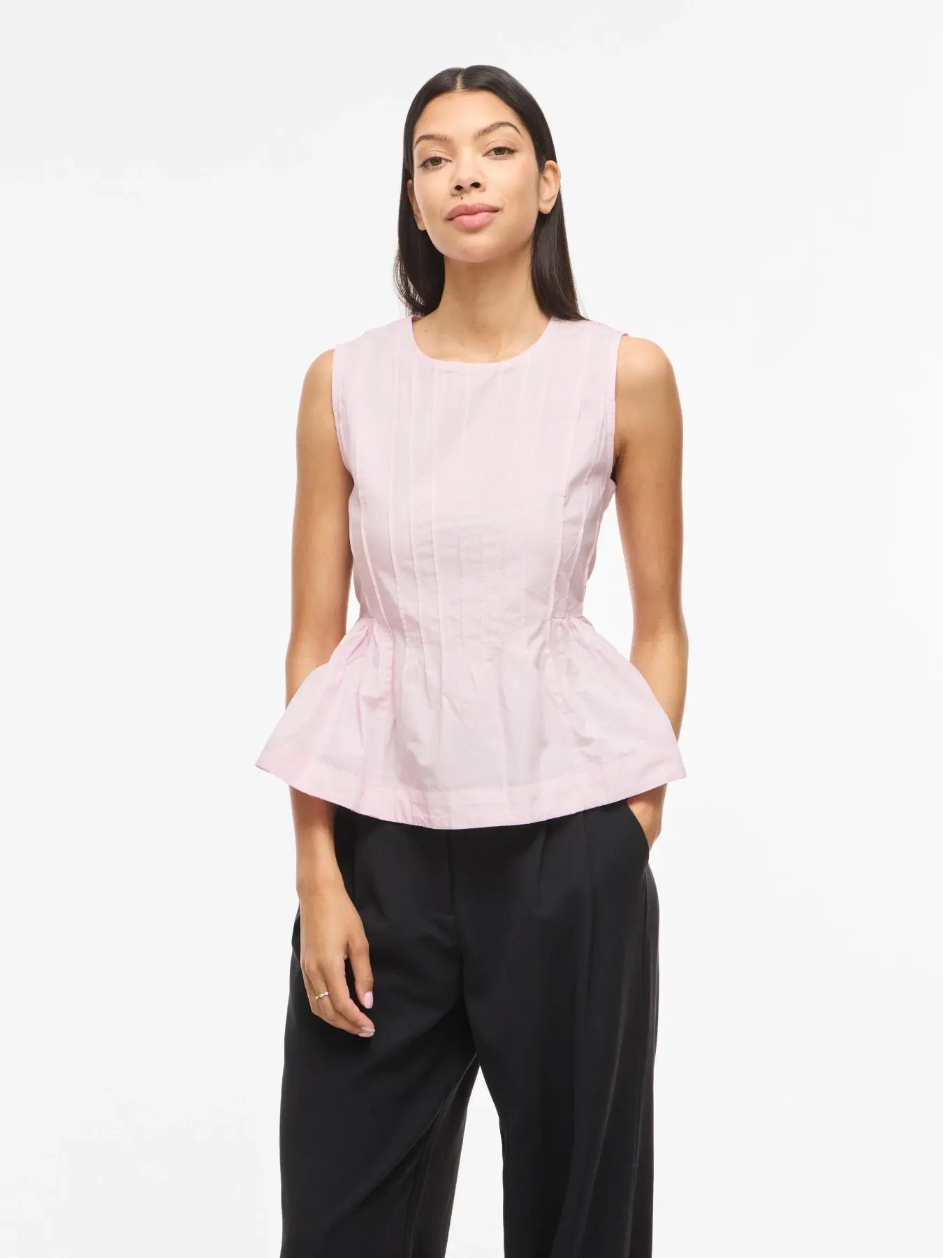 VIJIMBA O-NECK S/L TOP - Cherry Blossom