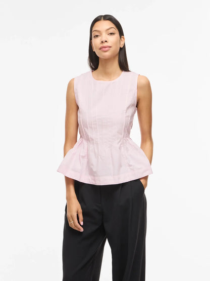 VIJIMBA O-NECK S/L TOP - Cherry Blossom