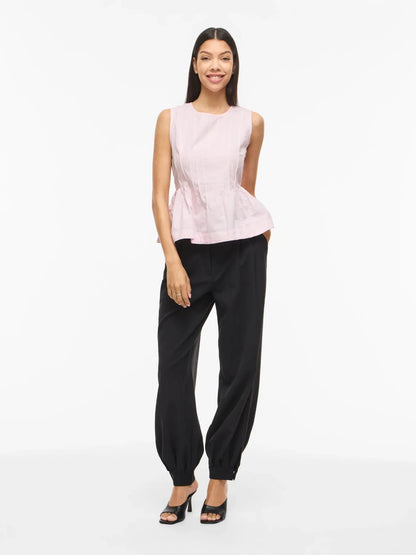 VIJIMBA O-NECK S/L TOP - Cherry Blossom