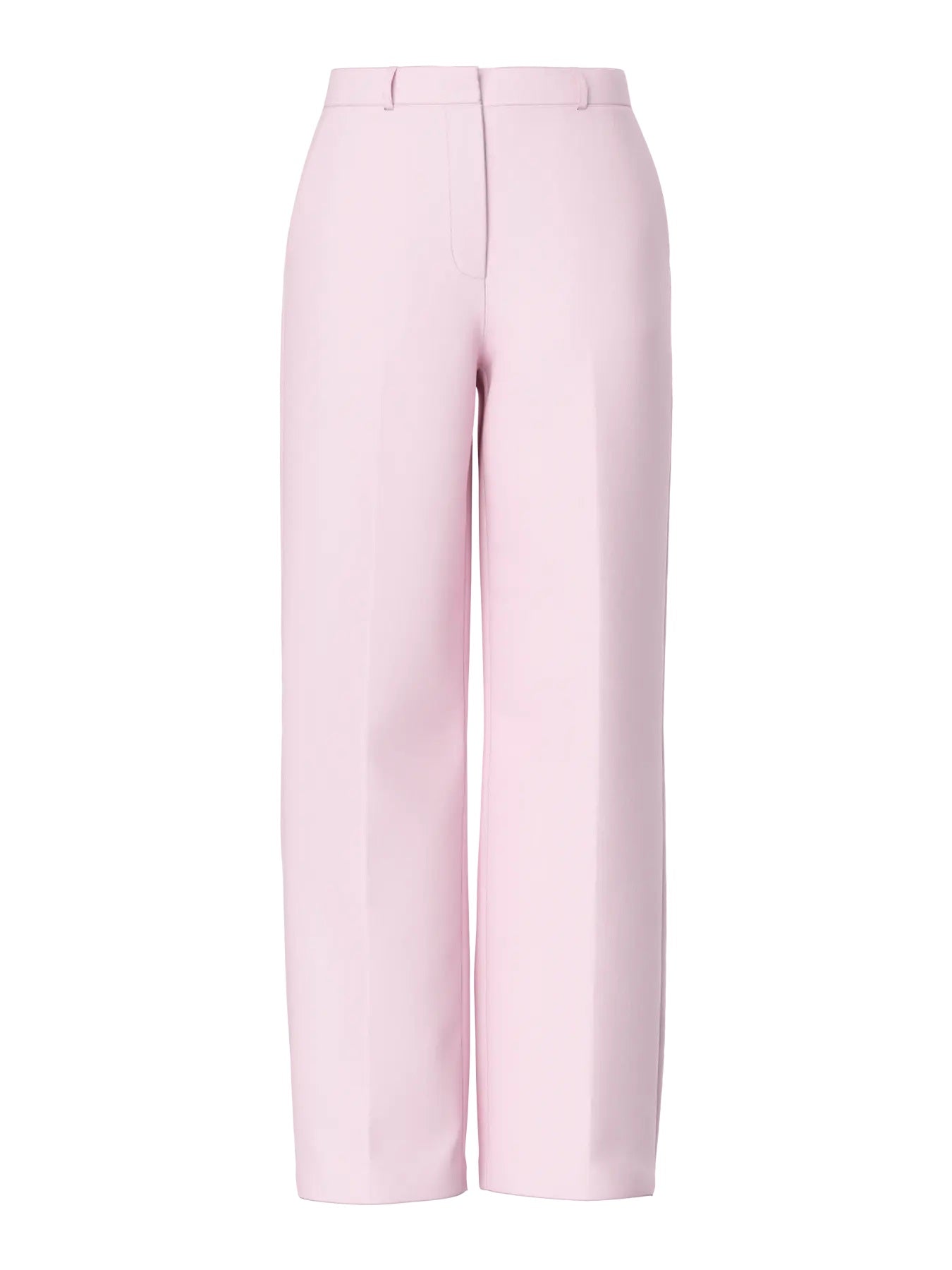 PIECES ROSA HW WIDE PANT NOOS BC - Roseate Spoonbill