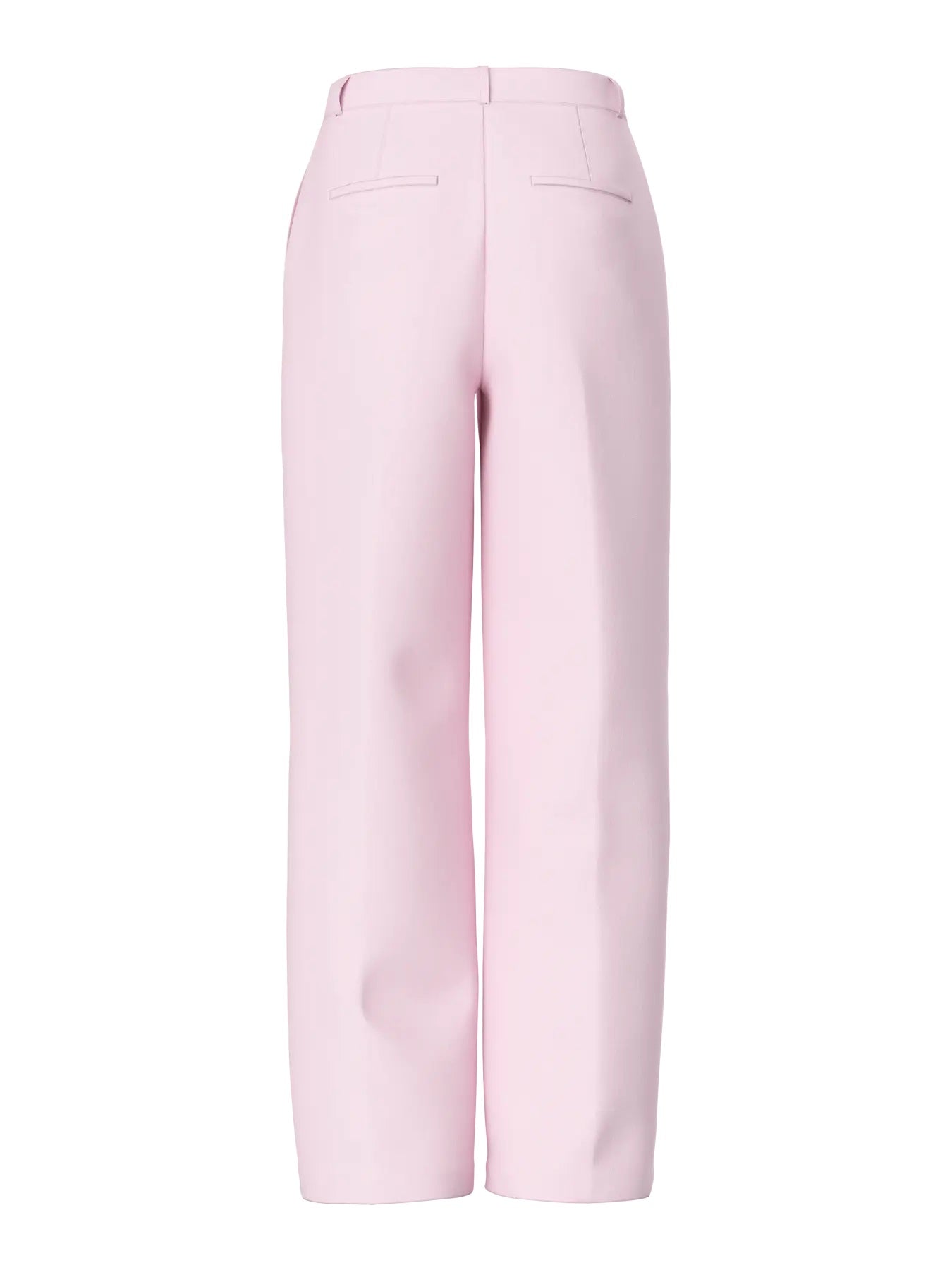 PIECES ROSA HW WIDE PANT NOOS BC - Roseate Spoonbill