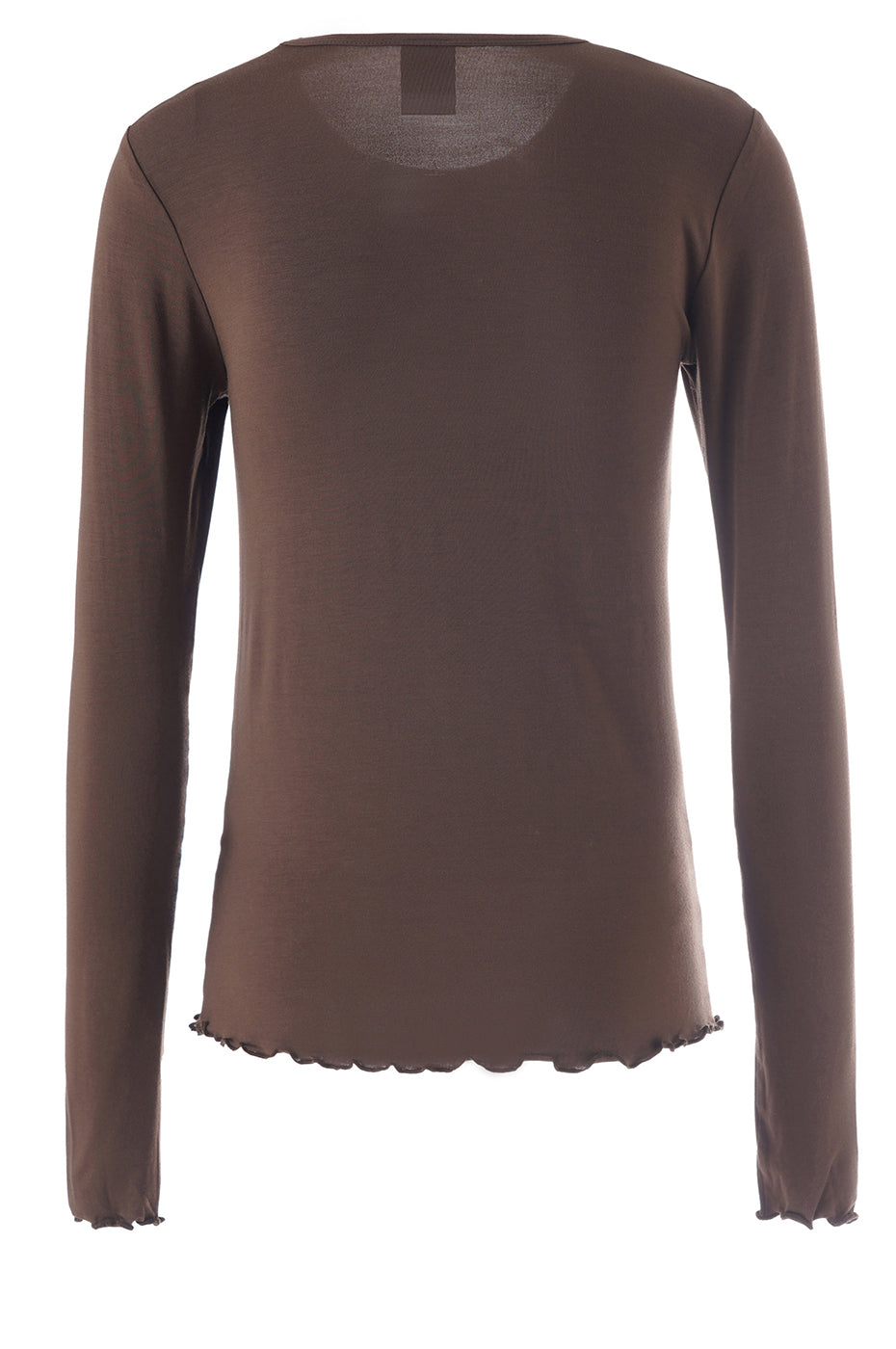 LUXZUZ Sigba Bambus T-Shirt - Coffee Bean