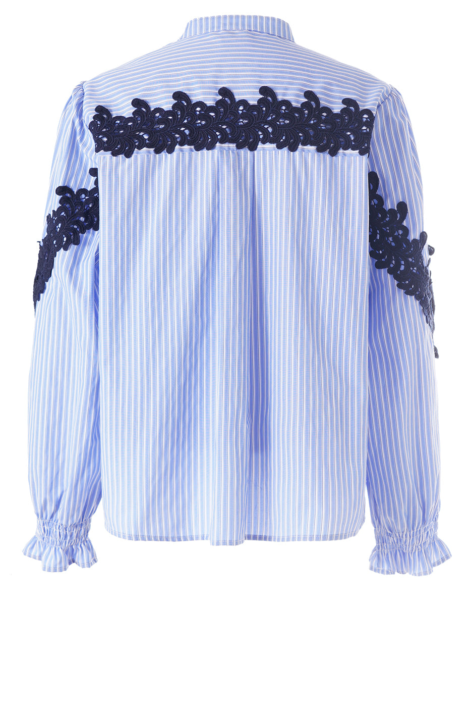 Hanna Bluse – 535 Kolonieblau