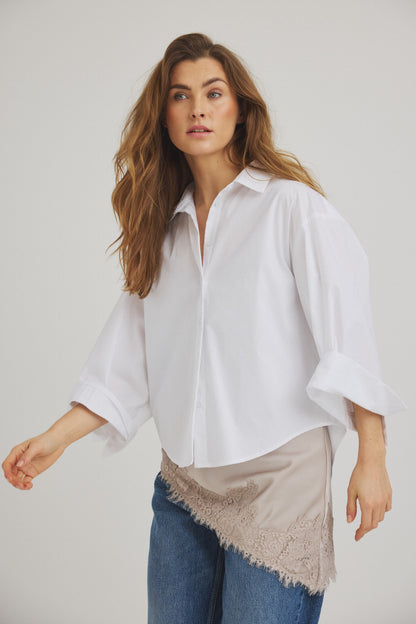 LUXZUZ // ONE TWO Luxo Shirt white