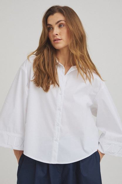 LUXZUZ // ONE TWO Luxo Shirt white
