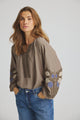 LUXZUZ // ONE TWO - Adel Blouse - 774 Granola