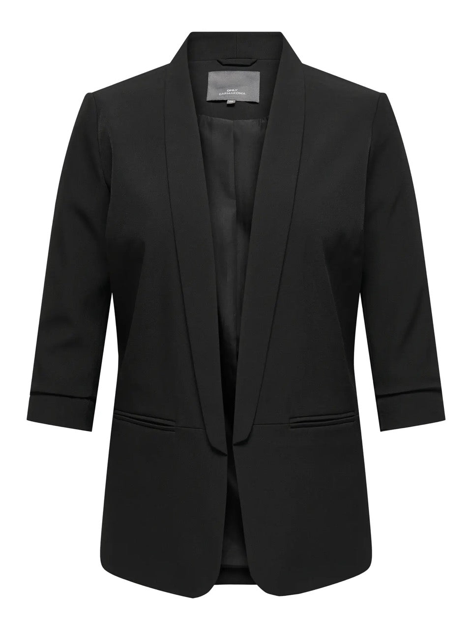 åben sort blazer ONLY Carmakoma CARELLY Blazer Black